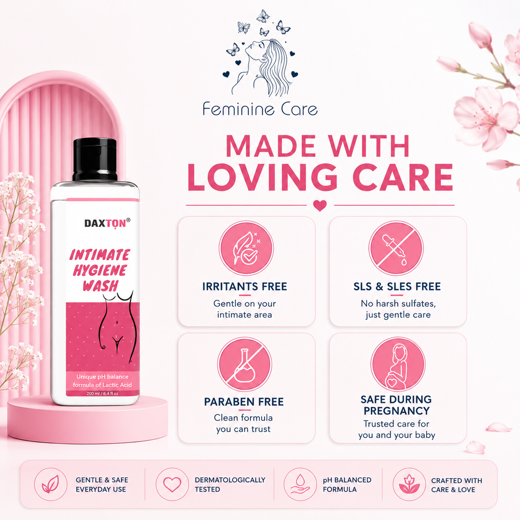 Intimate Hygiene Wash for Women (Pack of 2) | No Odour, No Itching, No Irritation | pH Balanced Feminine Wash | 100ml + 100ml Free